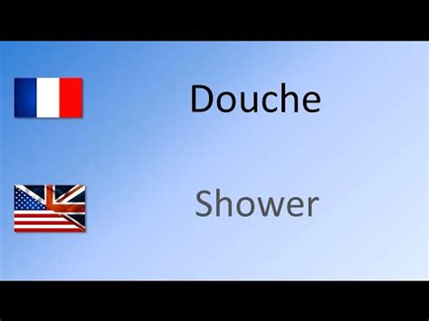 shower traduction|showerer in french.